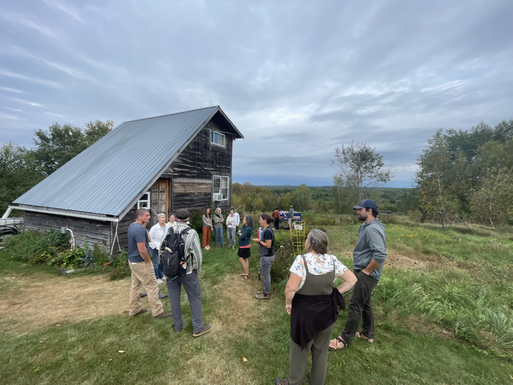 NE/Mid-Atlantic Core Partners visit TOPP Mentee, Luna Moth Herbs.