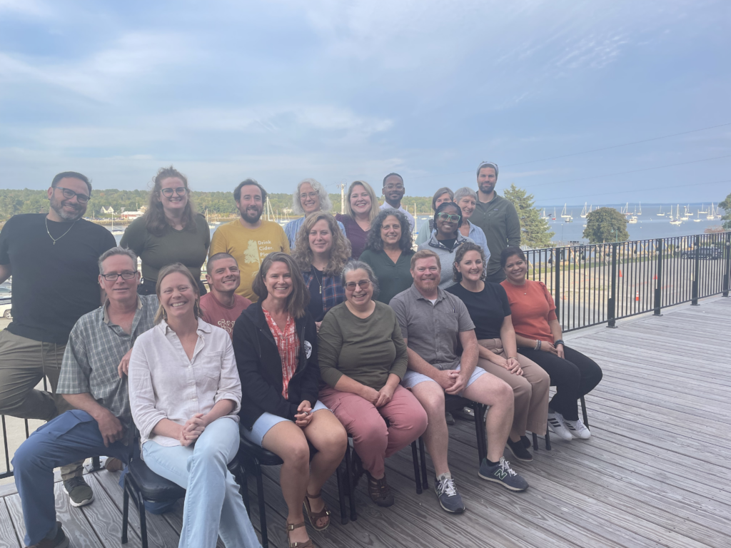 NE/Mid-Atlantic Core Partners gather for annual in-person meeting. This year the group met in Belfast, Maine.